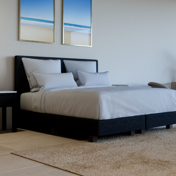 Compartmented All Natural Pillow-Standard 20x26in 29oz inner fill